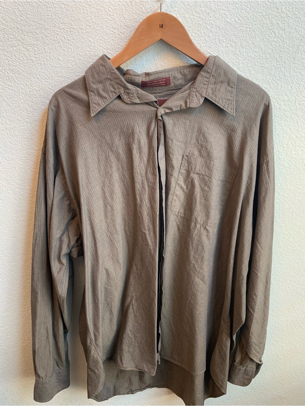 Nordstrom Men's Lightweight Shirt Jacket - Taupe Brown